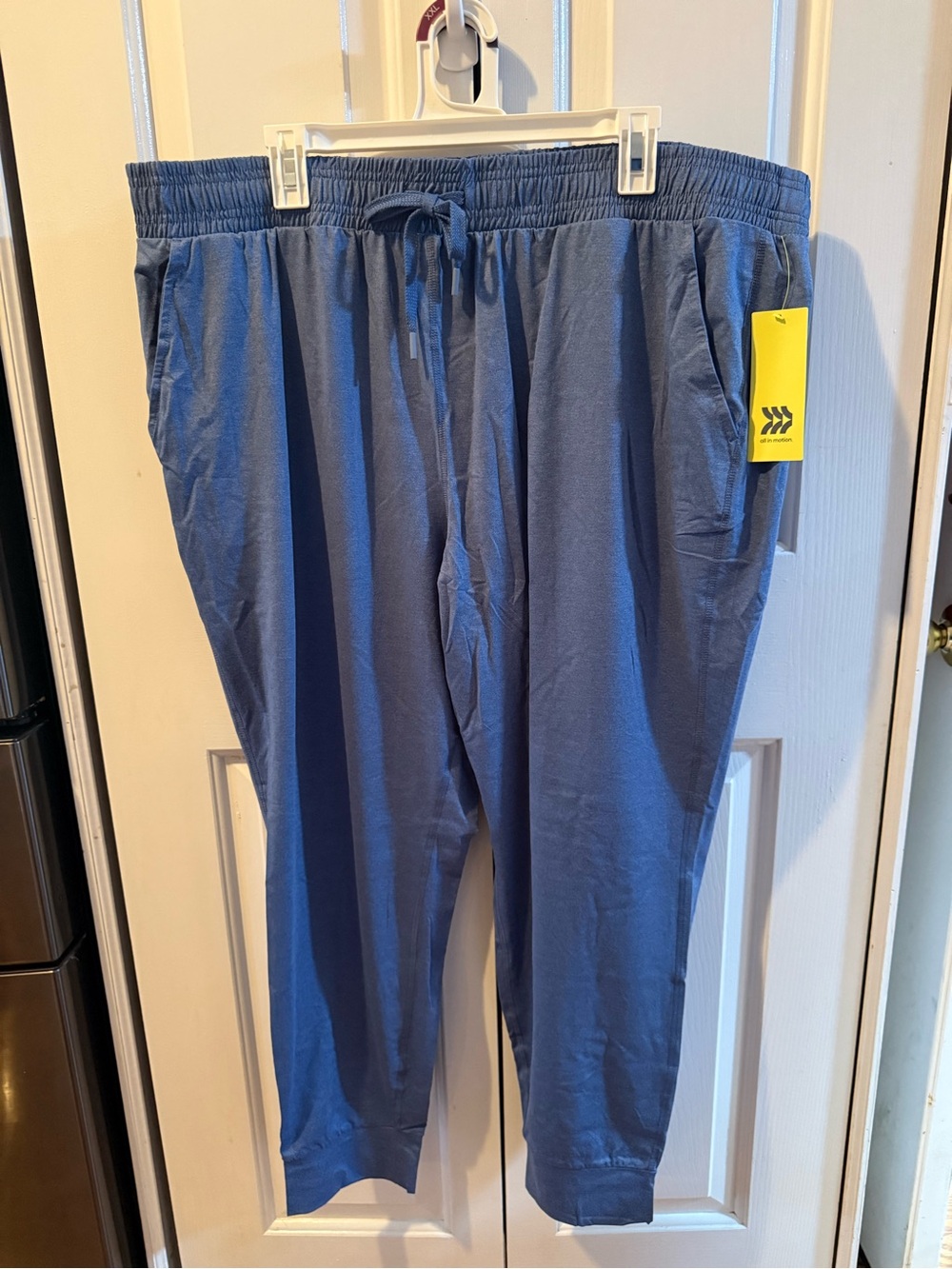 Women's Soft Stretch Mid-Rise
Joggers - All in Motion™ Heathered
Blue 1X - Picture 2 of 15